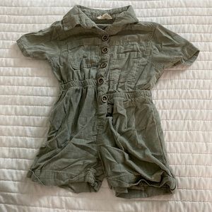 sage green romper